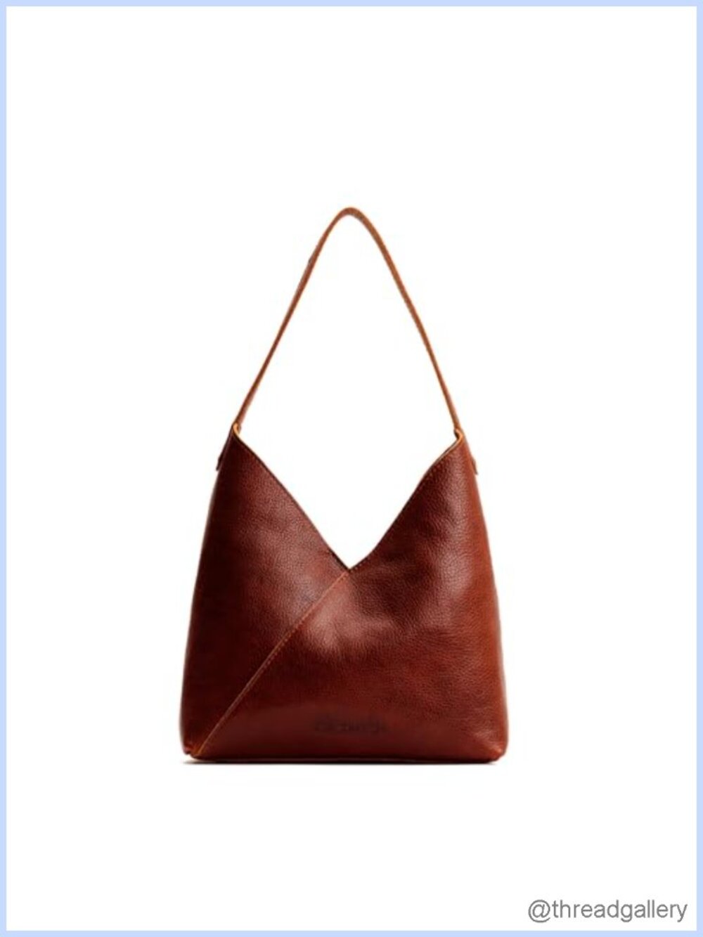 Portland Leather Goods Naomi Full Grain Leather Shoulder Bag Handmade Slouchy